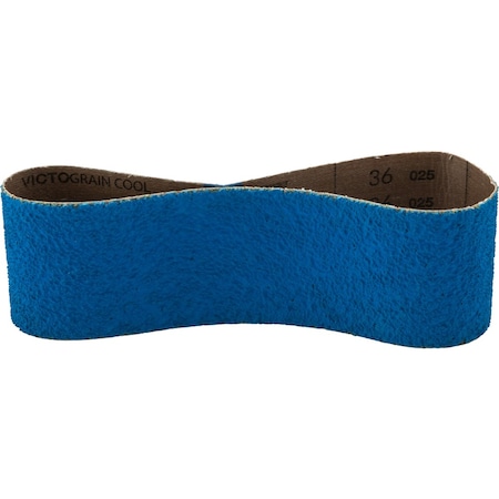 Pferd Portable Belt, 3 in W, 21in L, 36 Grit, Coarse, VICTOGRAIN-COOL 49400